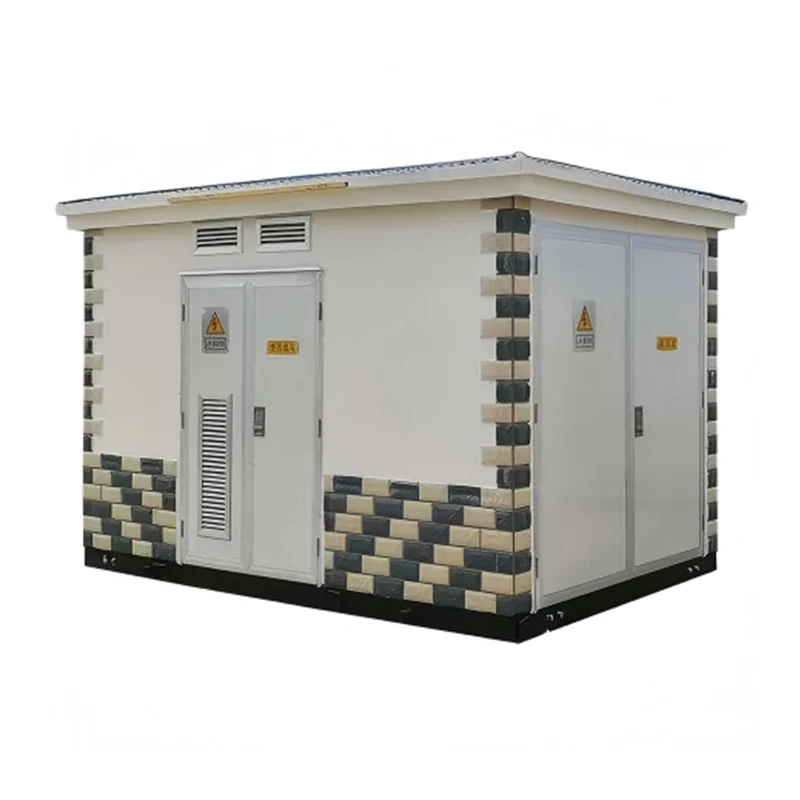 Subestación tipo caja europea de 1250 kVA