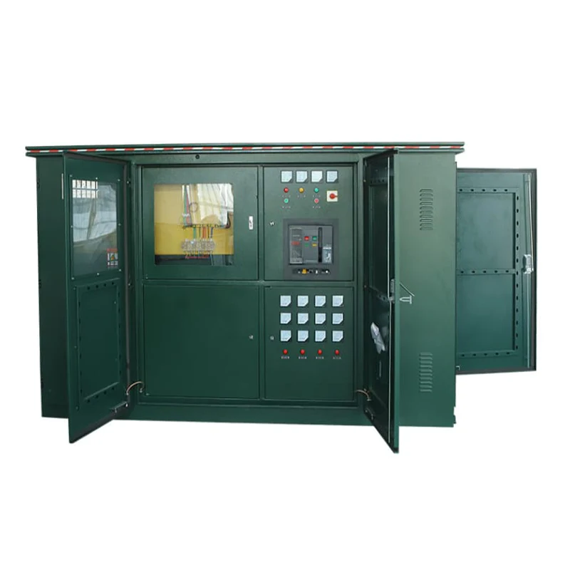 Subestación de caja prefabricada americana YB6 33kV