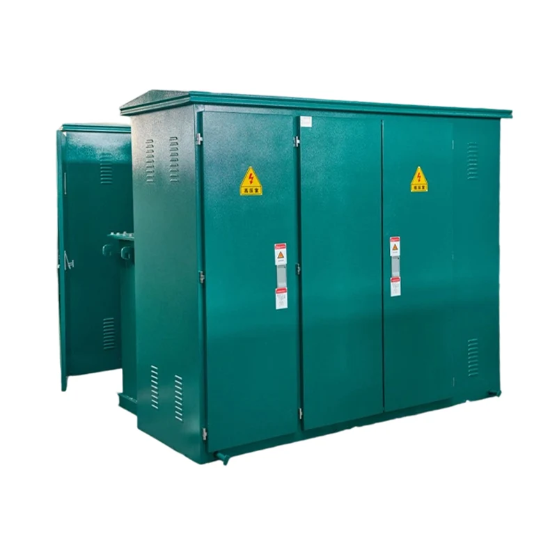 Subestación tipo caja de estilo americano ZGS